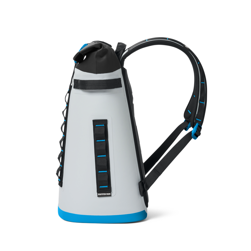 Yeti Hopper Backpack M20 Soft Cooler - Fog Grey/Blue-6