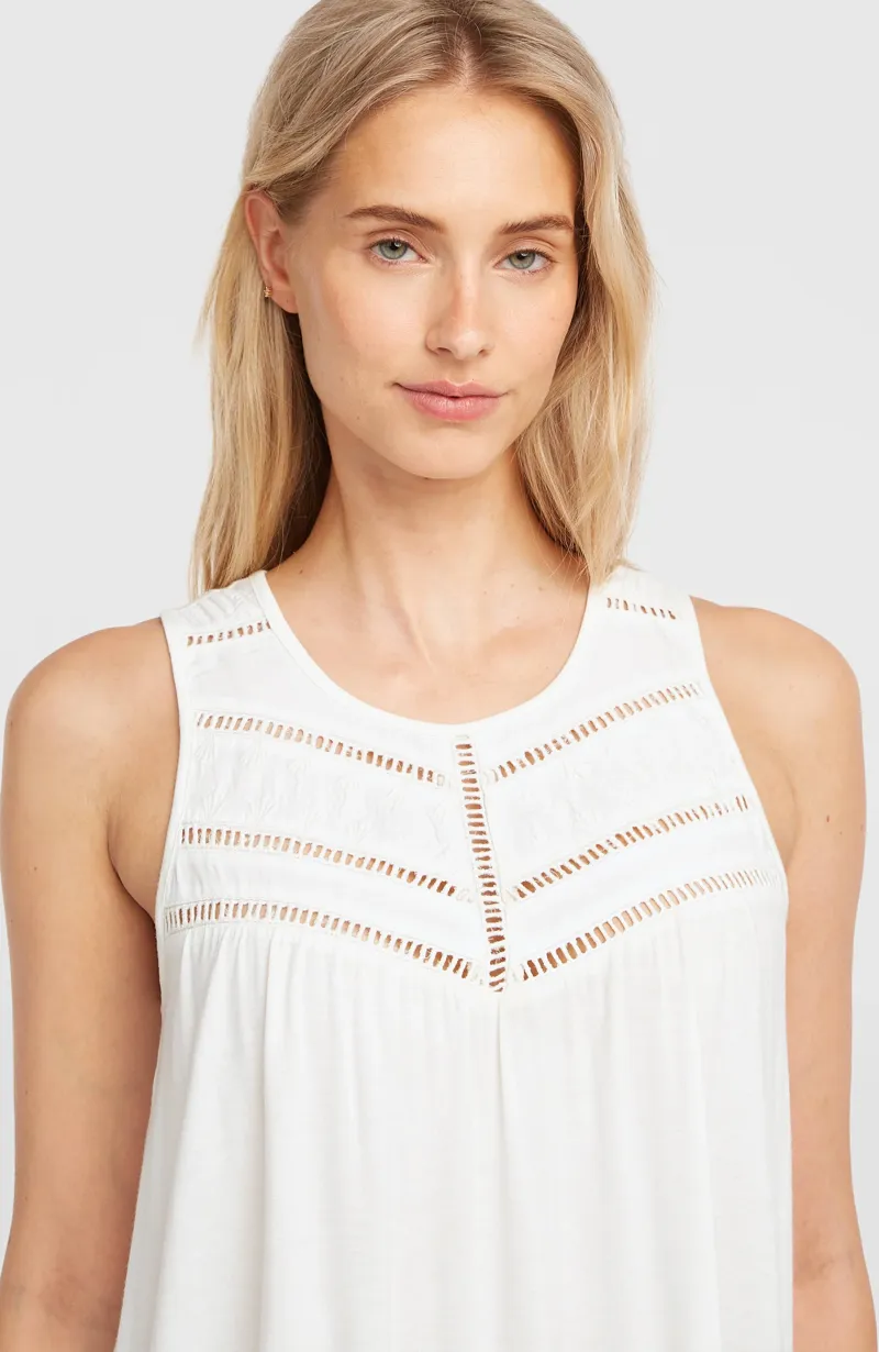 O'neill Women's Essentials Tokeena Tanktop - Snow White-3