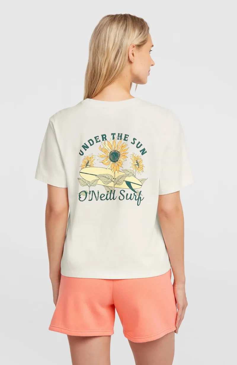 O'Neill Boxy Back Print T-Shirt - Snow White-4