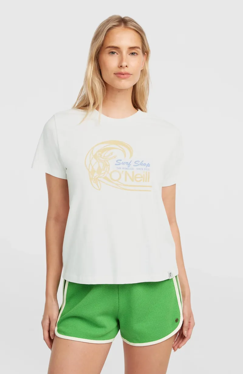 O'Riginals Circle Surfer T-Shirt - Snow White-2