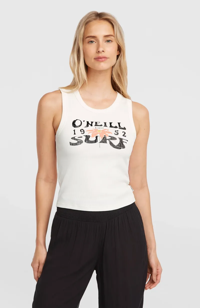 O'Neill Rib Tanktop - Snow White-2