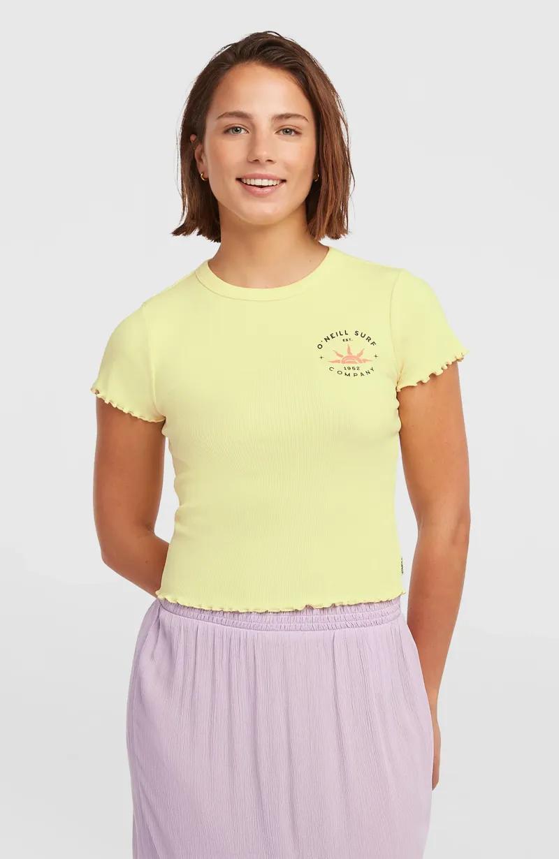 O'Neill Rib T-Shirt - Rainforest Dew-2