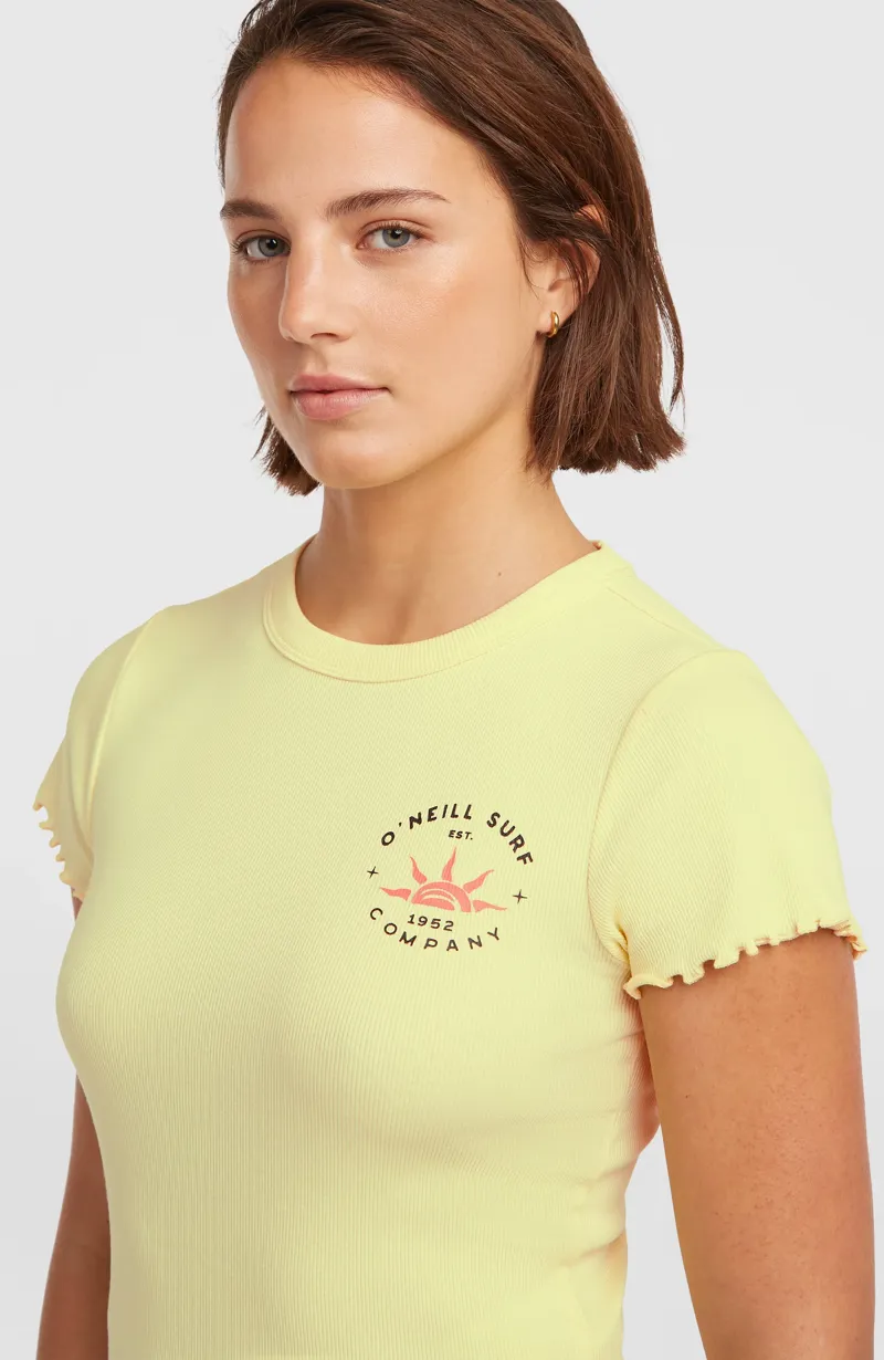 O'Neill Rib T-Shirt - Rainforest Dew-3