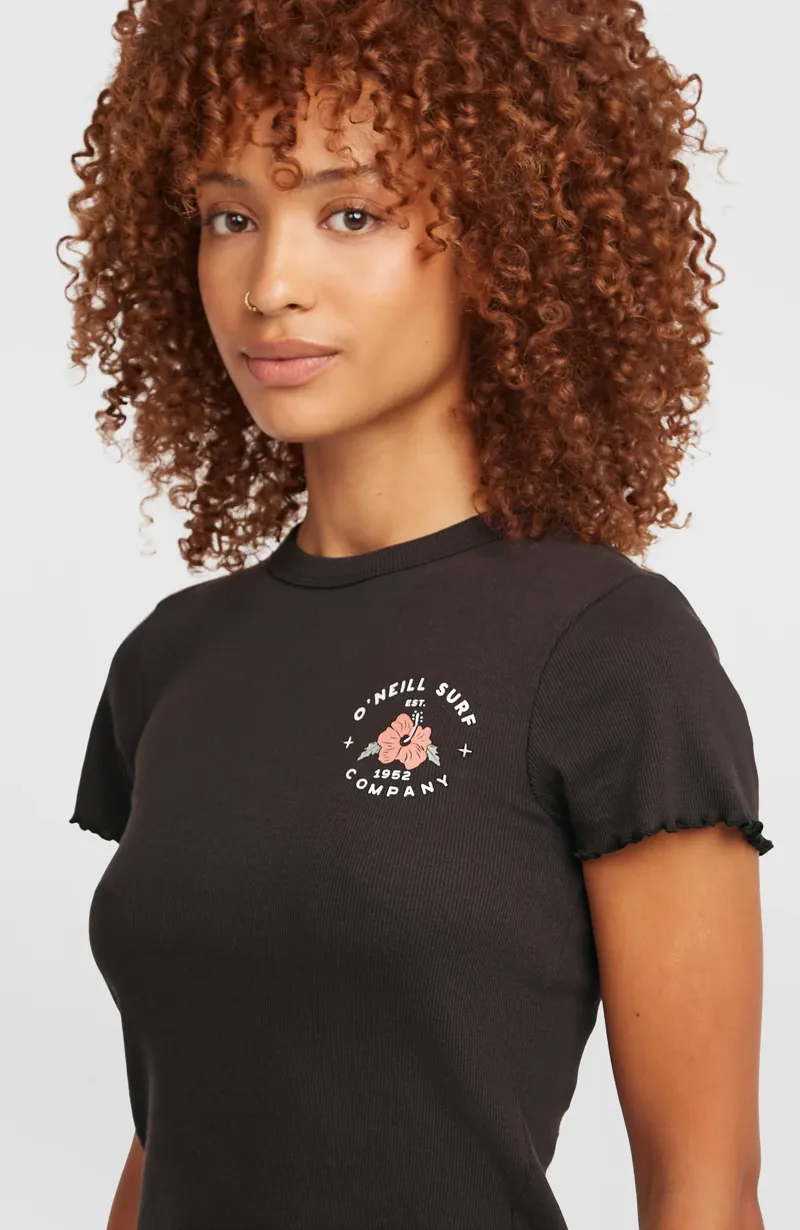 O'Neill Rib T-Shirt - Black Out-3
