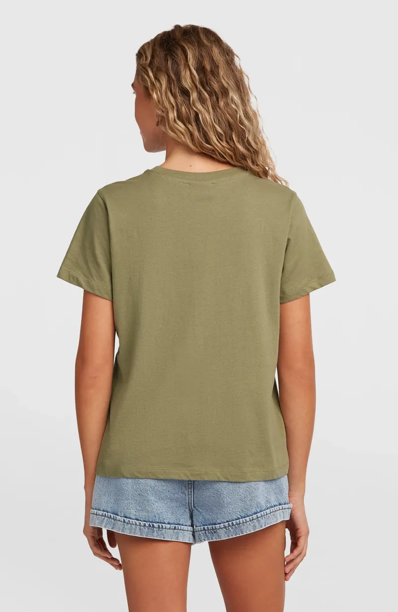 O'Neill Front Print T-Shirt - Avery Fern-4