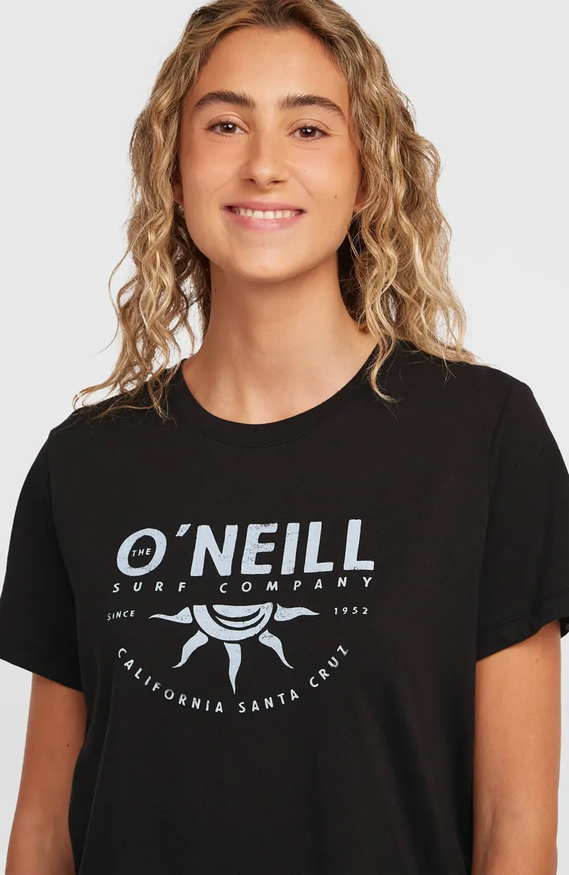 O'Neill Front Print T-Shirt - Black Out-2