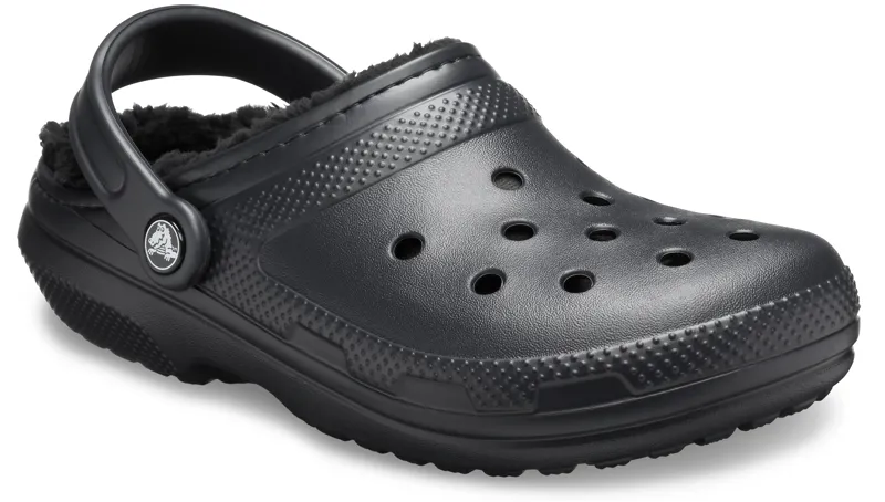 Crocs Classic Lined Clog - Black/Black-1