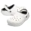 Crocs Classic Lined Clog - White/Grey