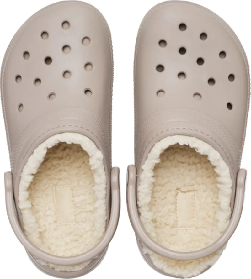 Crocs Classic Lined Clog - Mushroom/Bone-4