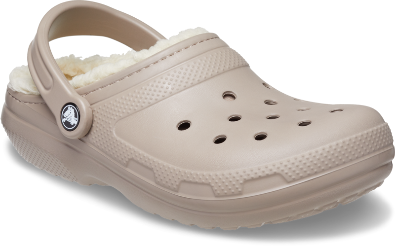 Crocs Classic Lined Clog - Mushroom/Bone-1
