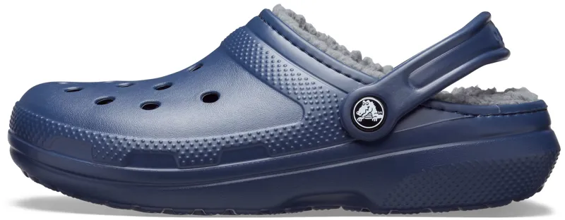Crocs Classic Lined Clog - Navy/Charcoal-4