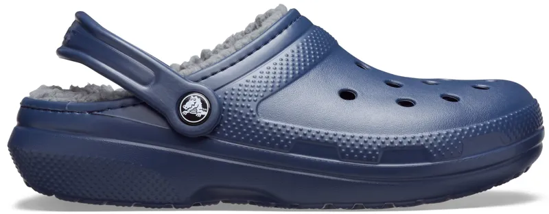 Crocs Classic Lined Clog - Navy/Charcoal-3