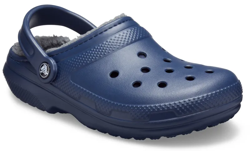Crocs Classic Lined Clog - Navy/Charcoal