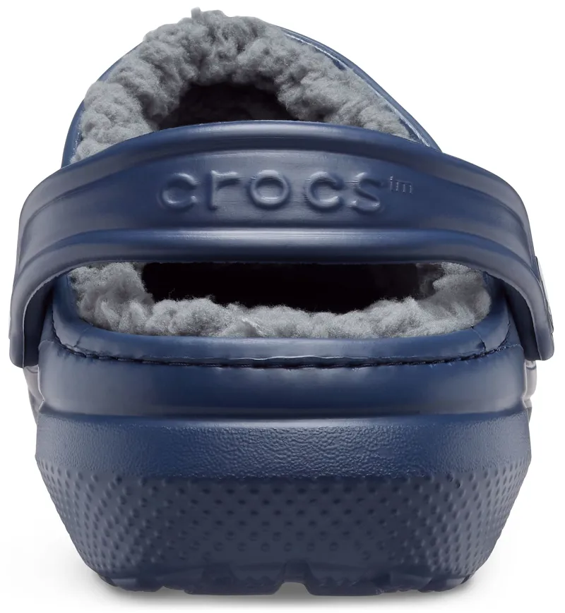 Crocs Classic Lined Clog - Navy/Charcoal-6