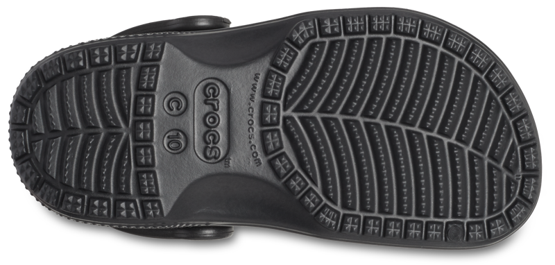 Crocs Toddler Classic Clog - Black-3