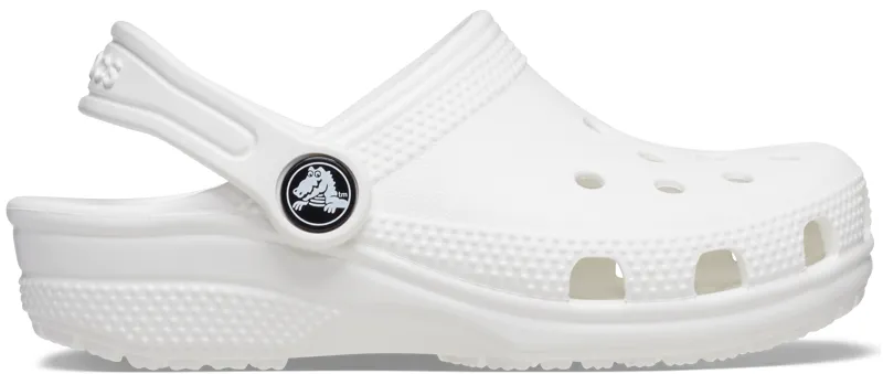 Crocs Toddler Classic Clog - White-2