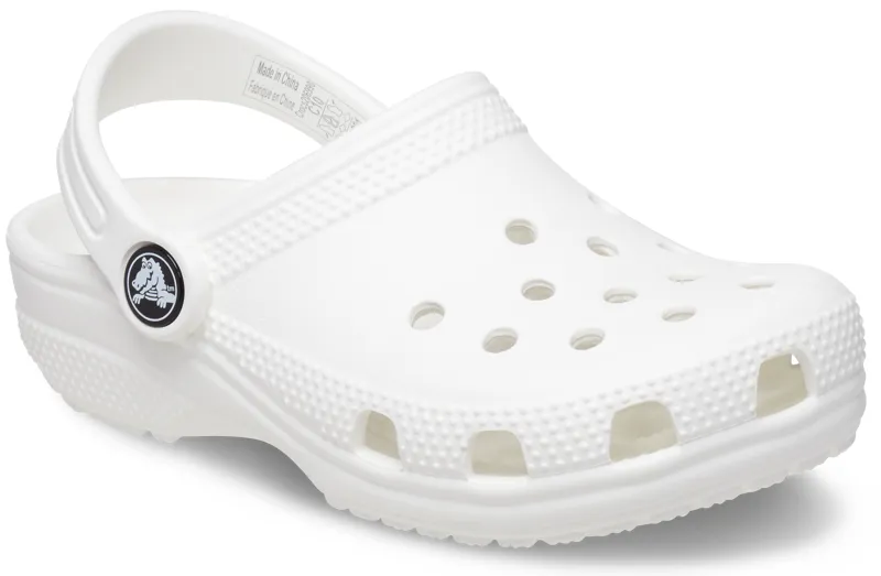 Crocs Toddler Classic Clog - White