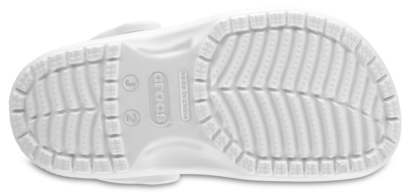 Crocs Kids Classic Clog - White-3