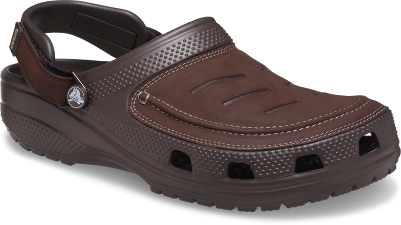 Crocs Men's Yukon Vista II LiteRide Clog - Espresso/Mushroom