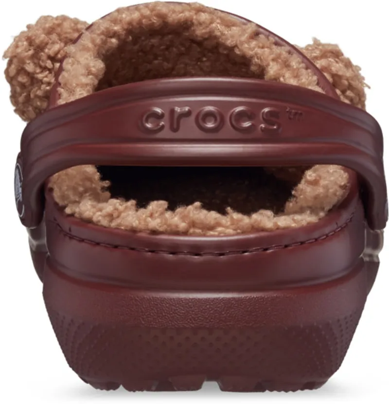 Crocs Toddler Classic Lined I AM Brown Bear Clog - Dark Clay-3