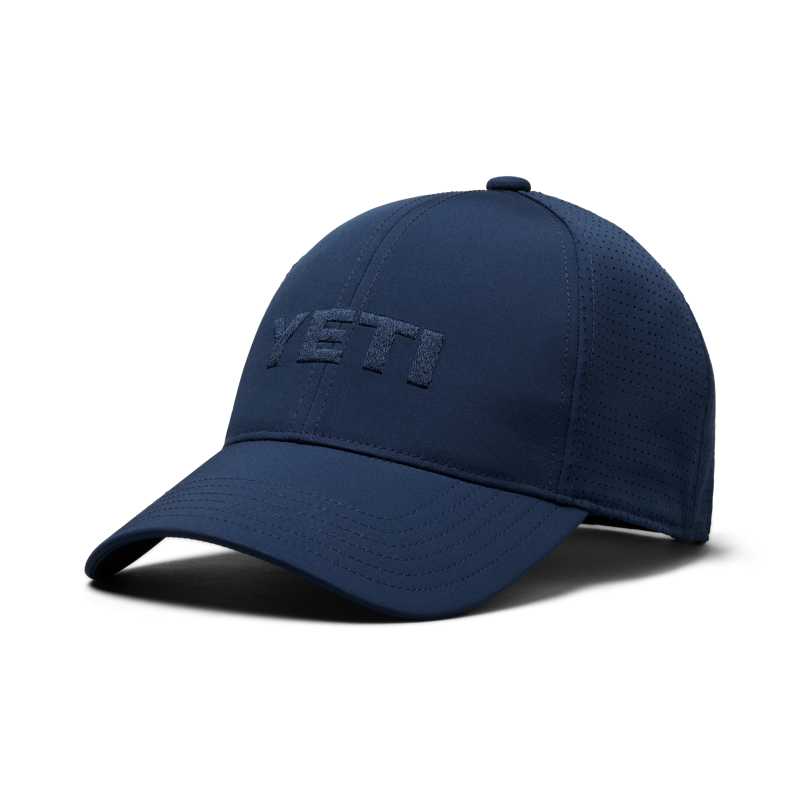 Yeti Logo Structured Performance Cap - Navy-1