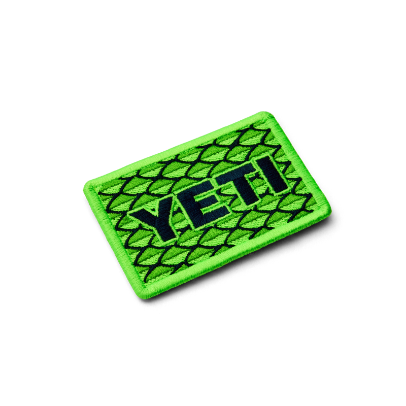 Yeti Scales Patch - Green-1