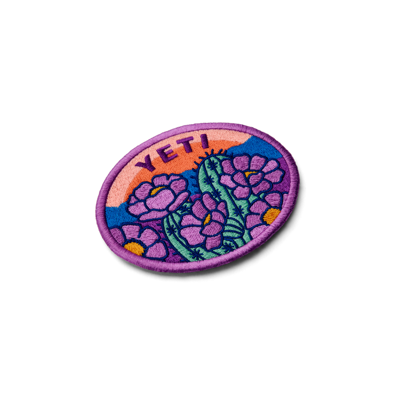 Yeti Full Bloom Patch - Purple-1