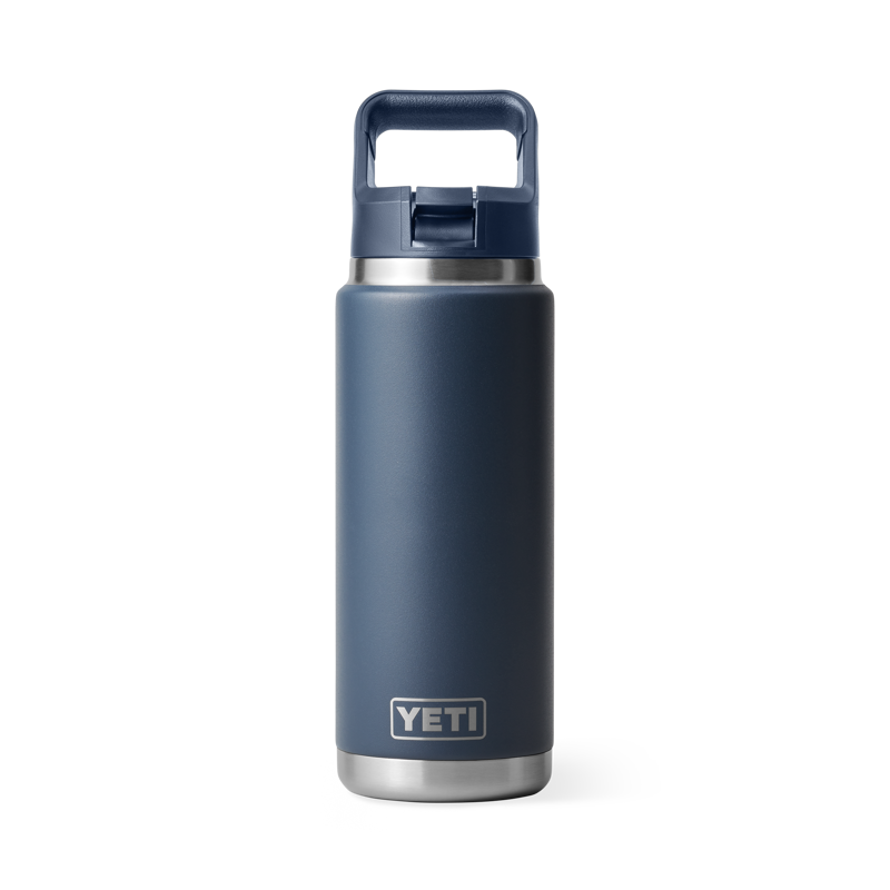 Yeti Rambler 26oz Colour Straw Bottle - Navy-1