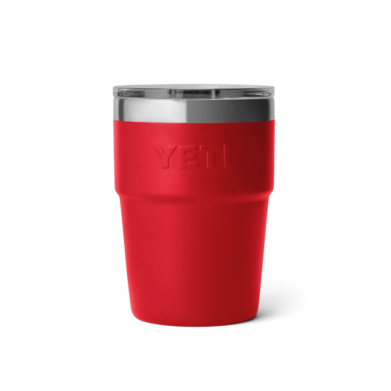 Yeti Rambler 16oz Stackable Cup - Rescue Red-1