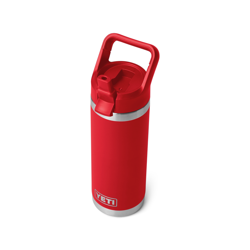 Yeti Rambler 18oz Colour Straw Bottle - Rescue Red-3