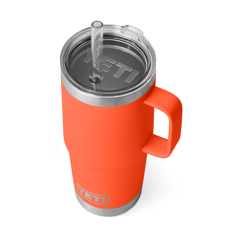 Yeti Rambler 25oz Straw Mug - Papaya-2