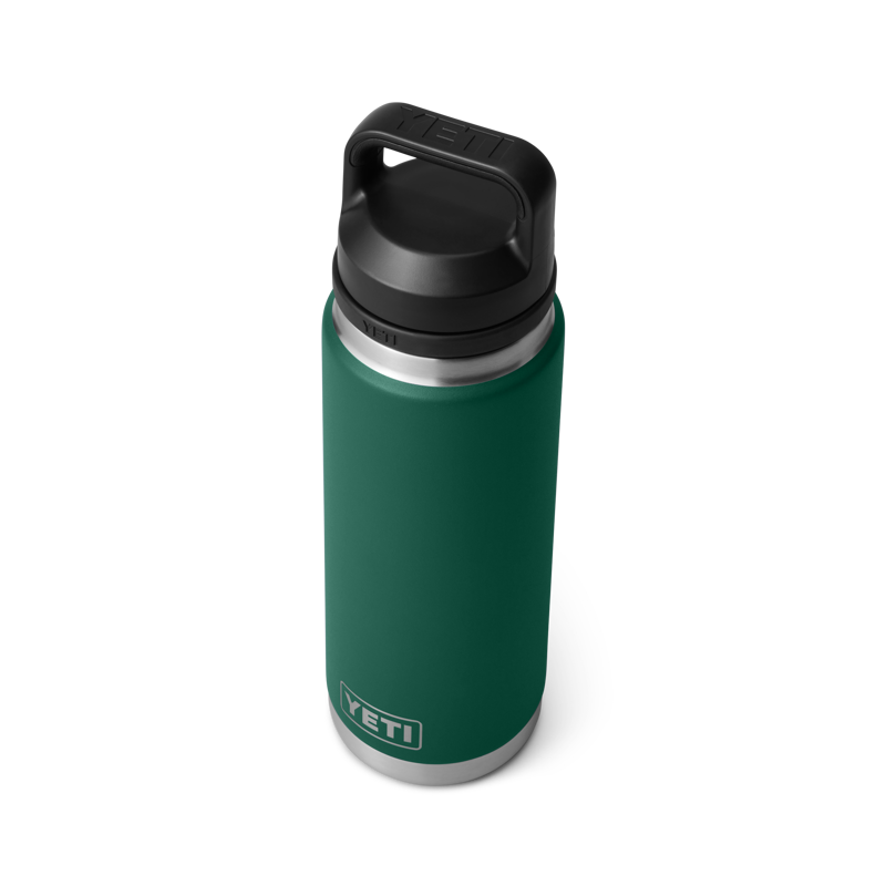 Yeti Rambler 26oz Chug Bottle - Black Forest Green-2