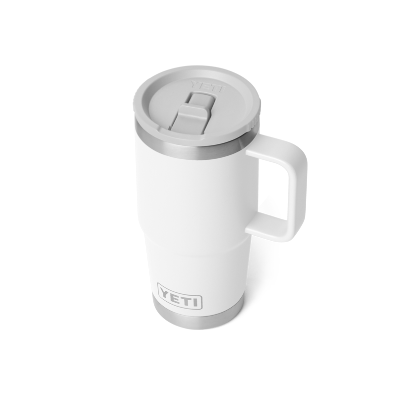 Yeti Rambler 20oz Travel Straw Mug - White-4