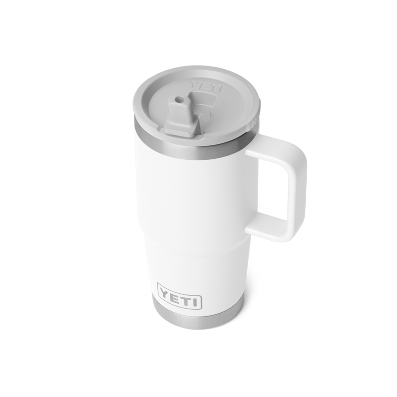 Yeti Rambler 20oz Travel Straw Mug - White-3