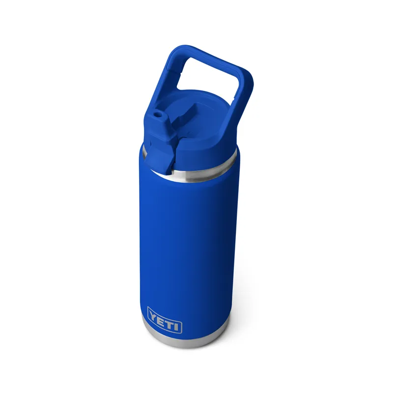 Yeti Rambler 26oz Colour Straw Bottle - Royal Blue-4