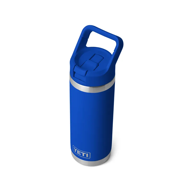 Yeti Rambler 18oz Colour Straw Bottle - Royal Blue-3