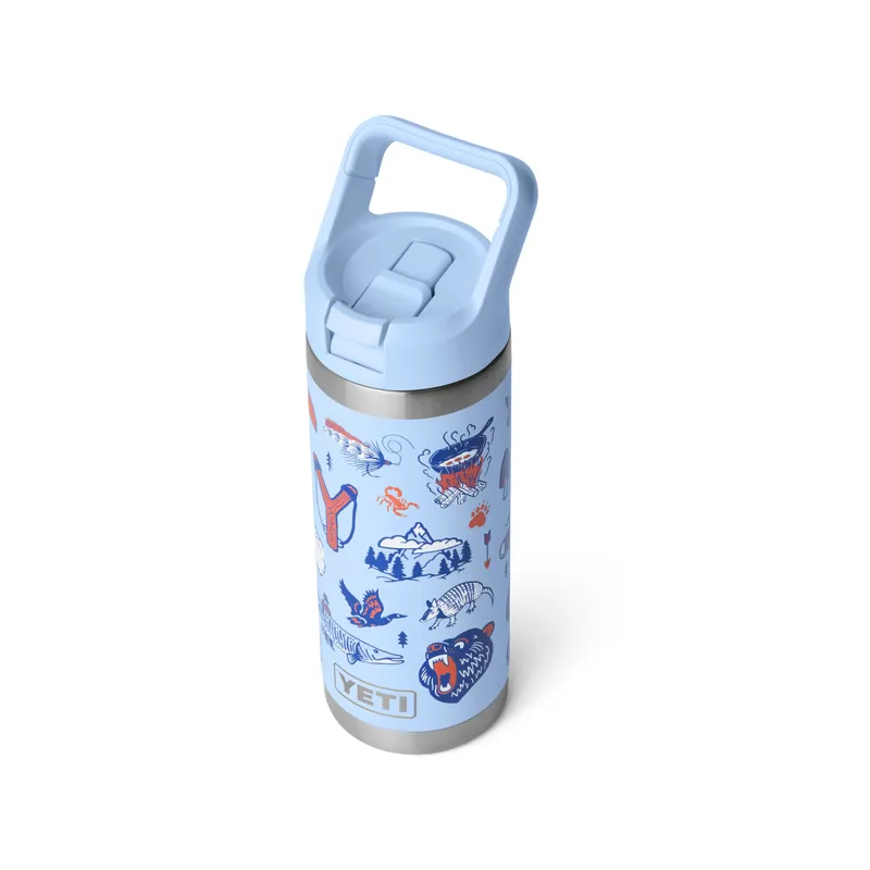 Yeti Rambler 18oz Colour Straw Bottle - Big Sky Summer Camp-2