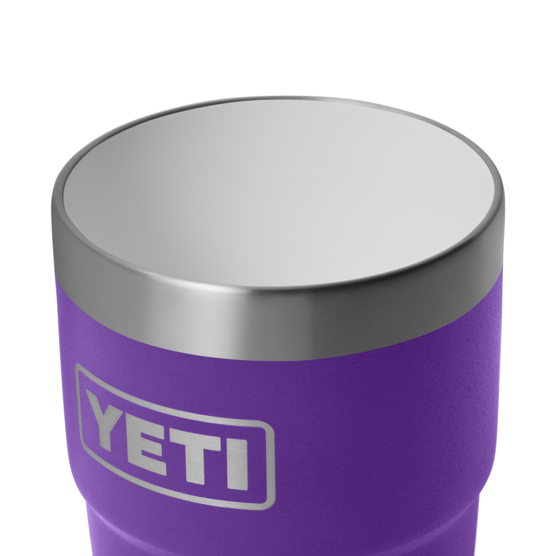 Yeti Rambler 8oz Ceramic Lined Stackable Cup - Pace Purple-3