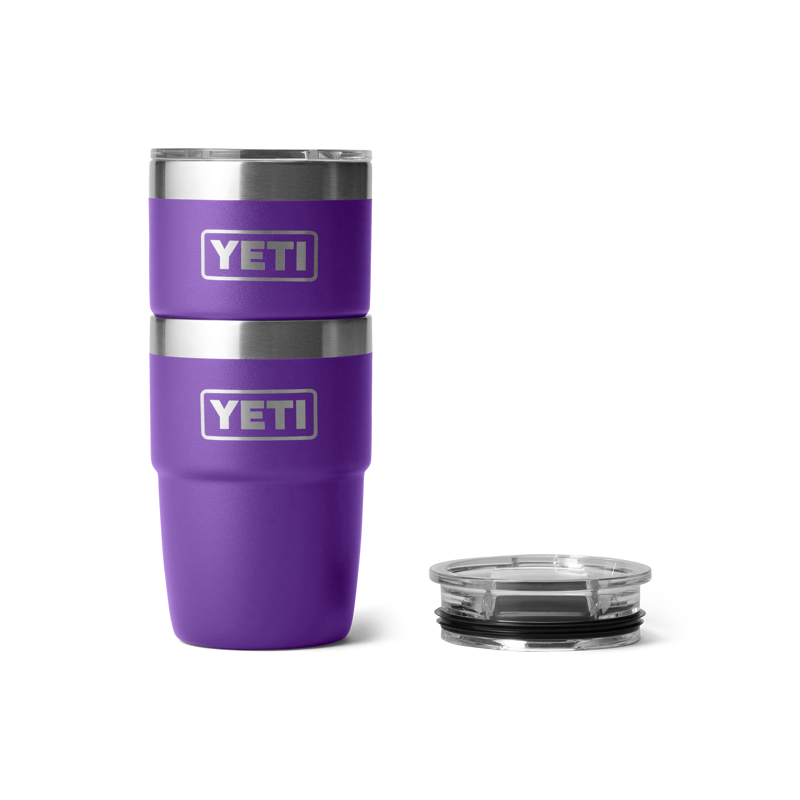 Yeti Rambler 8oz Ceramic Lined Stackable Cup - Pace Purple-4
