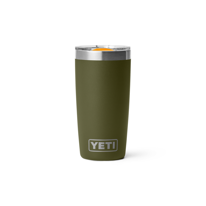 Yeti Rambler 10oz Tumbler - Olive/King Crab Orange-2