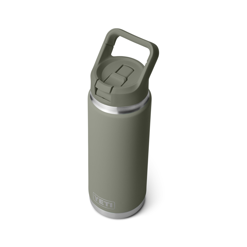 Yeti Rambler 26oz Colour Straw Bottle - Pampa Green-2