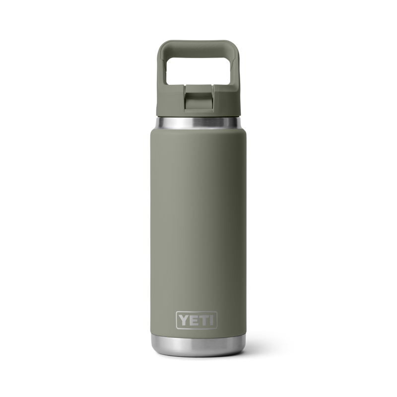 Yeti Rambler 26oz Colour Straw Bottle - Pampa Green
