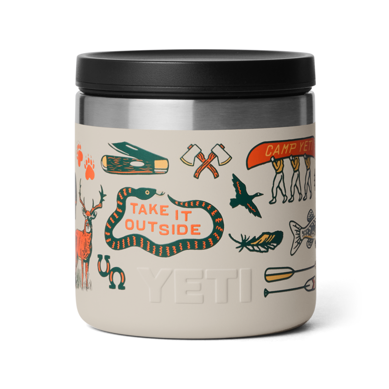Yeti Rambler 8oz Food Jar - Cape Summer Camp-1