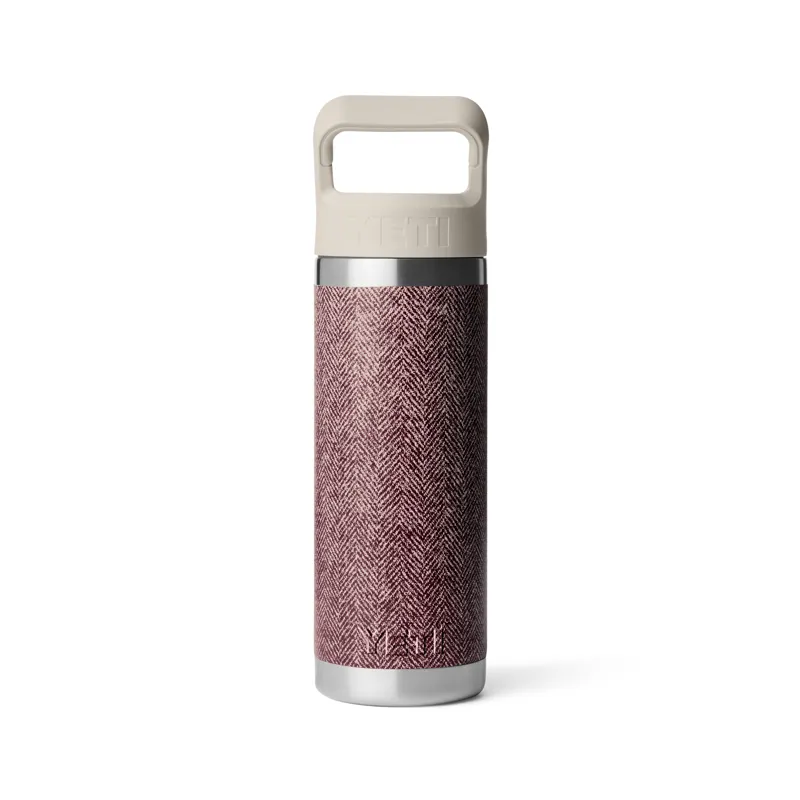 Yeti Rambler 18oz Colour Straw Bottle - Riverhead Red-2