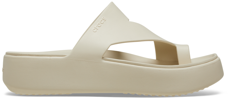 Crocs Getaway Platform Toe Loop - Sandstone-2
