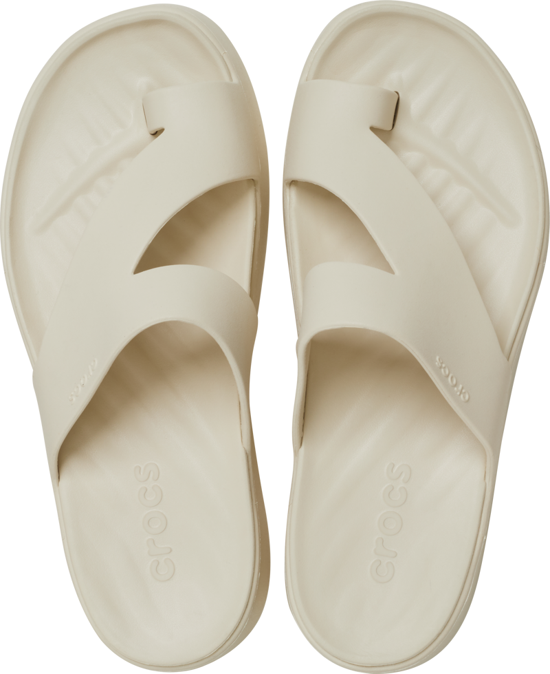 Crocs Getaway Platform Toe Loop - Sandstone-3