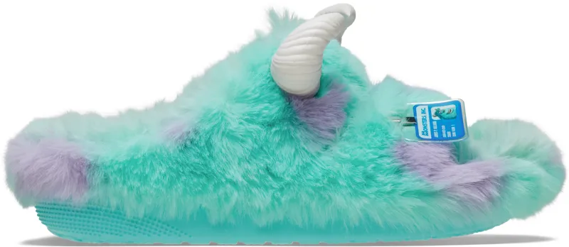 Crocs Monsters Inc Sully Classic Cozzzy Sandal-3