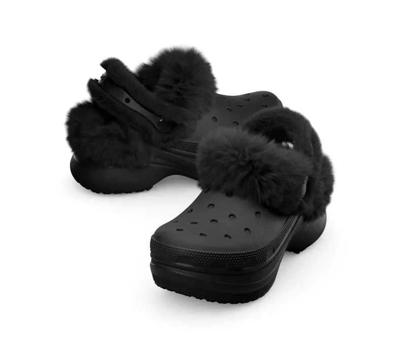 Crocs Women's Bae Lined Clog - Black-3