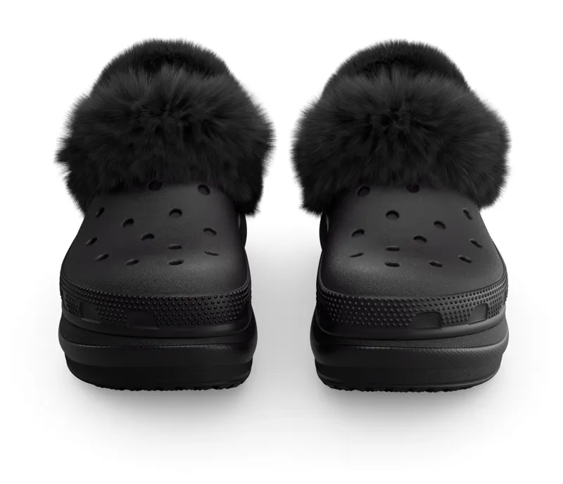 Crocs Women's Bae Lined Clog - Black-4