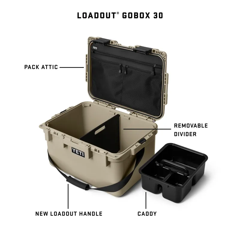 Yeti Loadout GoBox 30 - King Crab Orange-10
